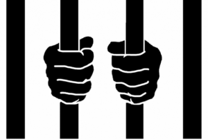 behind bars